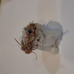 Vintage Dreamsicle Kristin signed Baby cherib - Baby Love.